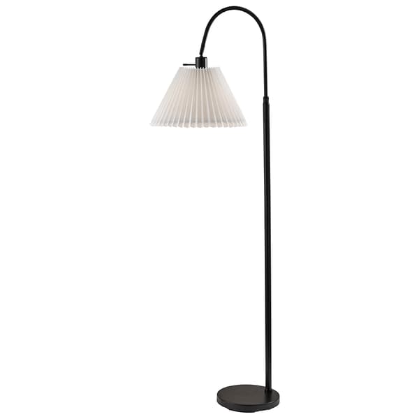 Simplee Adesso Thalia Floor Lamp with White Shade - image 