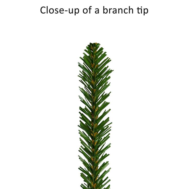 Puleo International 7.5ft. Pre-Lit Spruce Christmas Tree
