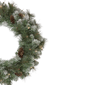 Northlight Real Touch™ Pre-Lit Snow Valley Pine Christmas Wreath - image 2