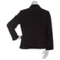 Plus Size Kasper Long Sleeve Stretch Crepe One Button Blazer - image 2