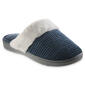 Womens Isotoner Striped Chenille Slippers - image 1