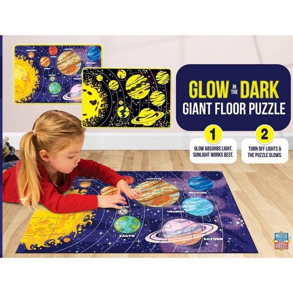 MasterPieces Glow in the Dark Solar System 48pc. Puzzle