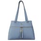 Nanette Lepore Paulette Pebble Shoulder Bag w/ Tassel - image 1