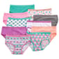 Girls (4-6x) Limited Too™ 10pk. Cotton Bikinis - Floral - image 2