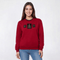 Womens Top Stitch by Morning Sun Evergreen Fleece Sweatshirt - image 1