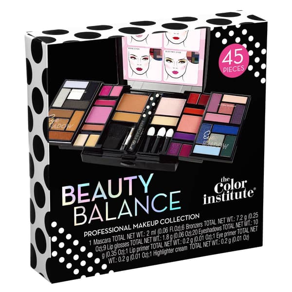 The Color Institute 45pc. Professional Makeup Collection