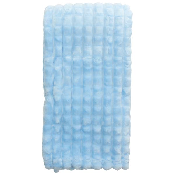Little Celebrity(tm) Blue Textured Blanket - image 