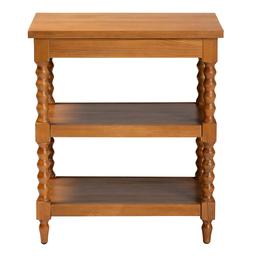 Baxton Studio Imogene Retro-Modern Wood End Table