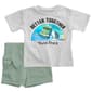 Toddler Boy Trash Truck&#8482; Marled Lenticular Tee & Shorts Set - image 2
