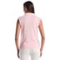 Womens Rafaella® Sleeveless Ruffle V Neck Collar Blouse - image 2