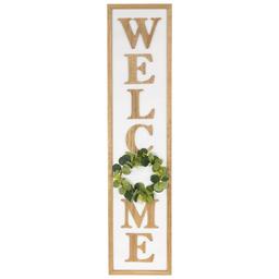 Northlight Seasonal Welcome Framed Porch Board Sign
