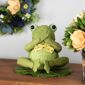 Northlight 7.5in. Sitting Speak No Evil Frog Decor - image 1