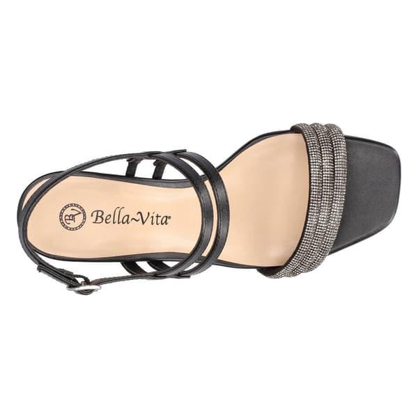 Womens Bella Vita Majesty Square Toe Block Heel Sandals