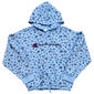 Girls (7-16) Champion(R) Embroidered Logo Tie Front Leopard Hoodie - image 1