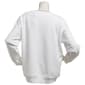 Plus Size Hasting & Smith Floral Heart Fleece Sweatshirt - image 2