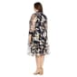 Plus Size R&M Richards Floral Threadwork Jacket Dress - image 2
