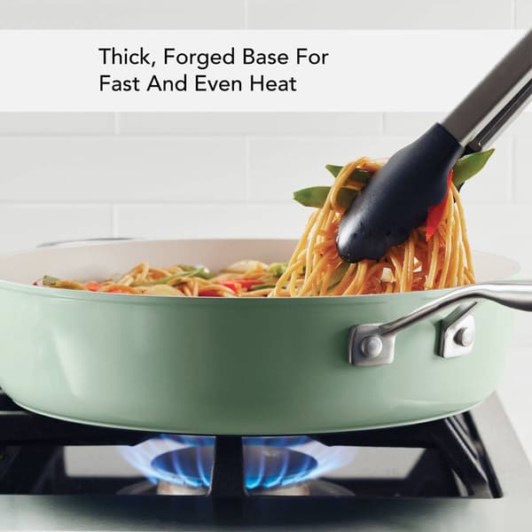 KitchenAid 5qt.Hard Anodized Ceramic Nonstick Saut&#233; Pan with Lid