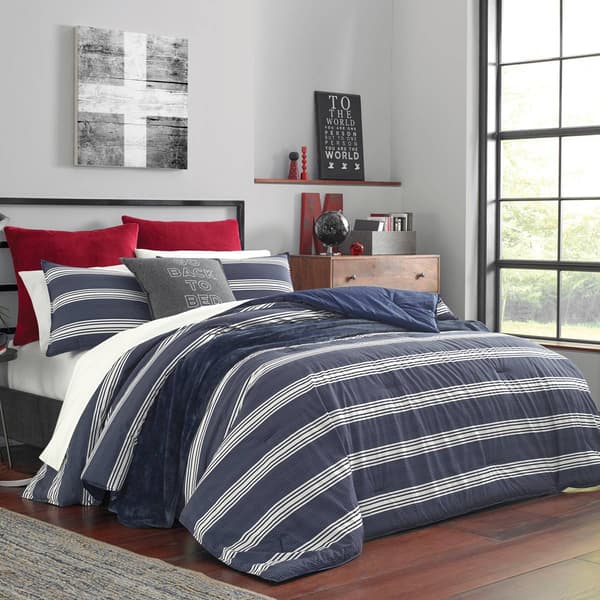 Nautica Craver Navy Duvet Cover Set
