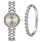 Womens Jessica Simpson Crystal Watch & Bracelet Set - JSB8020SL - image 1