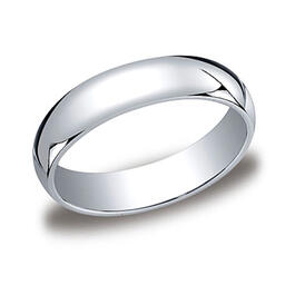 Mens Endless Affection&#40;tm&#41; 10kt. White Gold 5mm Traditional Band