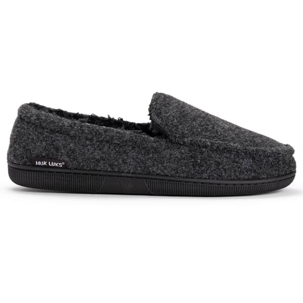 Mens MUK LUKS&#174; Faux Wool Moccasin Slippers