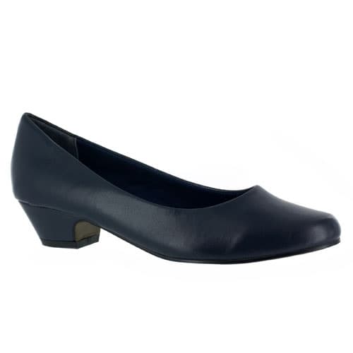 Womens Easy Street Halo Comfort Heels - Navy - image 