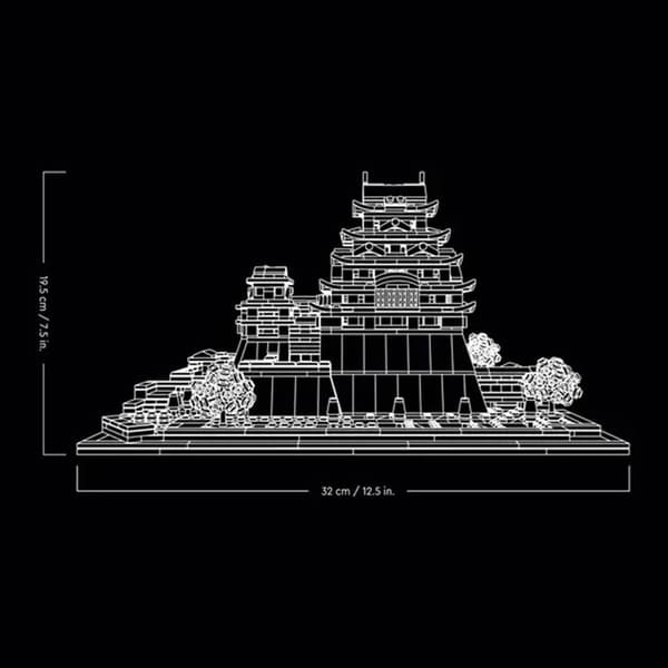 LEGO&#174; Himeji Castle Building Kit