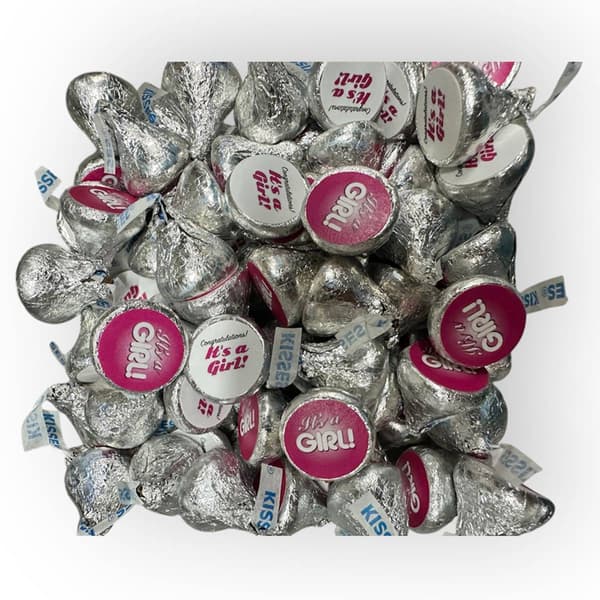Boscov&#39;&#39;s 16oz. It&#39;&#39;s A Girl Milklicious Milk Chocolate Kisses