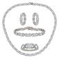 Gianni Argento 1/4ct. X Heart Set - image 1