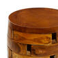 9th & Pike&#174; Brown Teak Natural Side Table - image 5