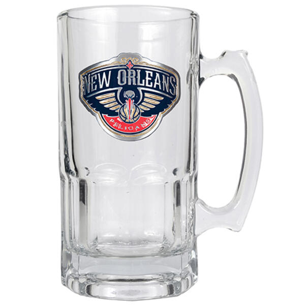 Great American Products NBA New Orleans Pelicans Glass Macho Mug - image 