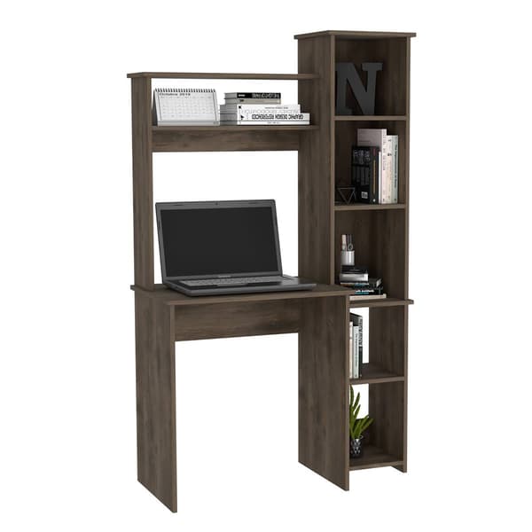 FM FURNITURE Nashville Desk w/ Shelving