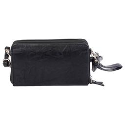 Bueno Double Zip Ring Crossbody Wallet On A String