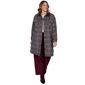 Plus Size Ruby Rd. English Countryside Collared Plaid Coatigan - image 1