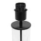 Simple Designs Encased Metal & Clear Glass Table Lamp - image 4