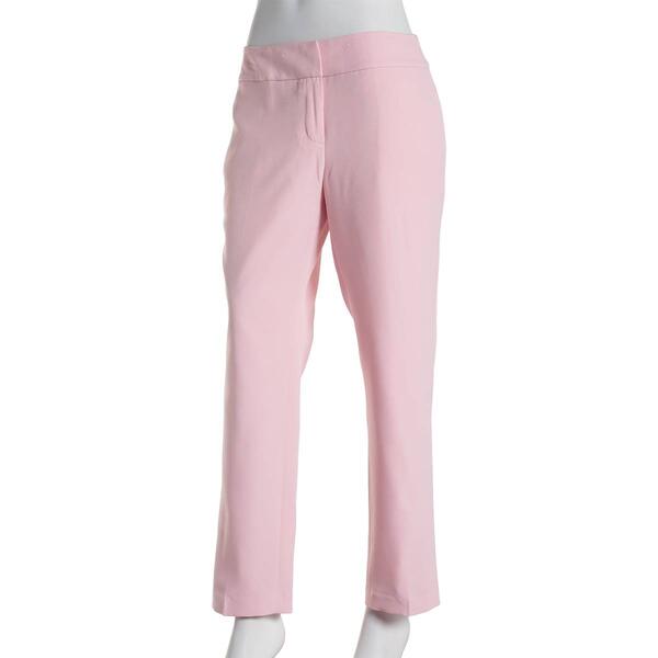 Petite Kasper Slim Pants - Tutu Pink - image 