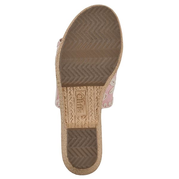 Womens Cliffs by White Mountain Biancia Wedge Sandals