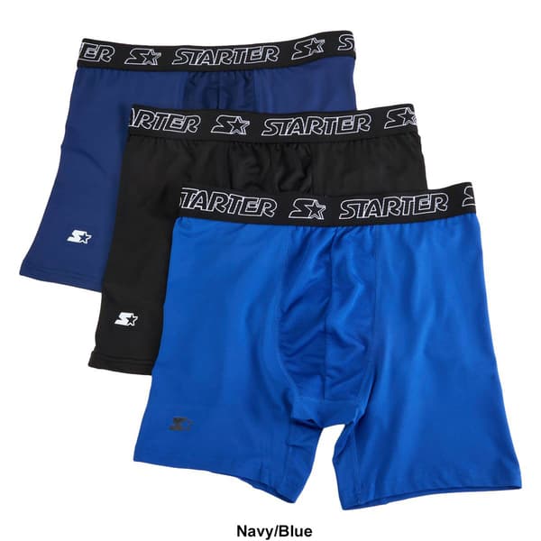 Mens Starter 3pk. Essential Performance Boxer Briefs