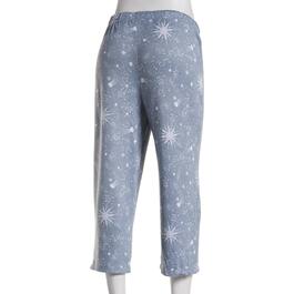 Womens Jaclyn Sparkle Burst Celestial Capris Pajama Pants
