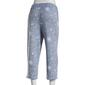 Womens Jaclyn Sparkle Burst Celestial Capris Pajama Pants - image 2