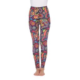 Womens White Mark Paisley Floral Leggings
