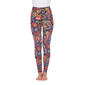 Womens White Mark Paisley Floral Leggings - image 1