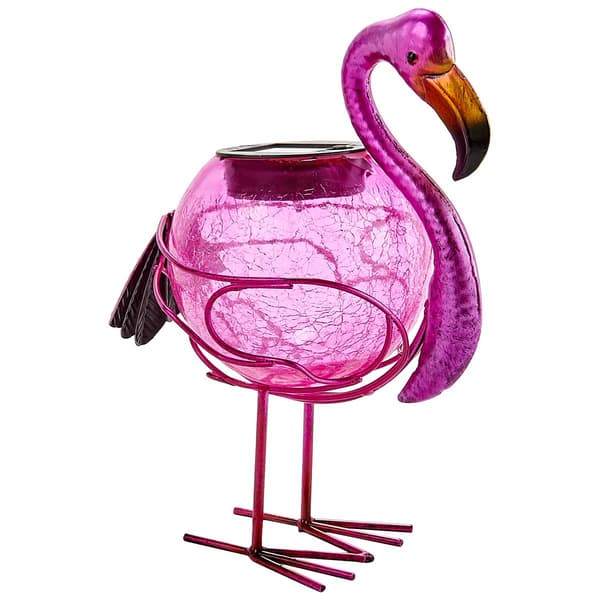 Evergreen Solar Flamingo Statuary - image 
