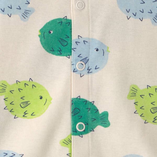 Baby Boy (3-24M) Carter''s® Puffer Fish Romper