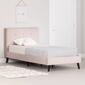 South Shore Dylane Twin Upholstered Platform Bed & Headboard - image 2