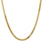Unisex Gold Classics&#40;tm&#41; 4.0mm. 14k Silky Herringbone Chain Necklace - image 1
