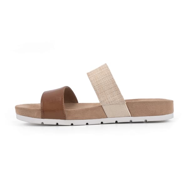 Womens Cliffs by White Mountain Tahlie Textured Slide Sandals