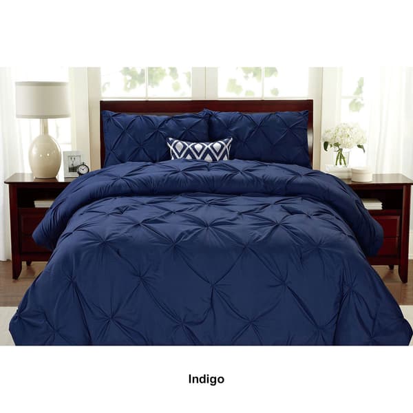 Swift Home Stylish Pinch Pleated Comforter Set