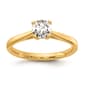 Pure Fire 14kt. Gold 1/2ctw. Certified Lab Grown Diamond Ring - image 1