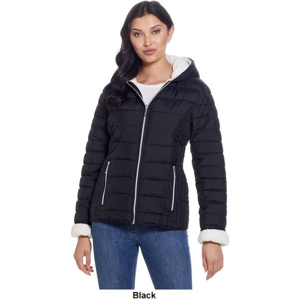 Womens Weatherproof Sherpa Lined Puffer Jacket Boscov s